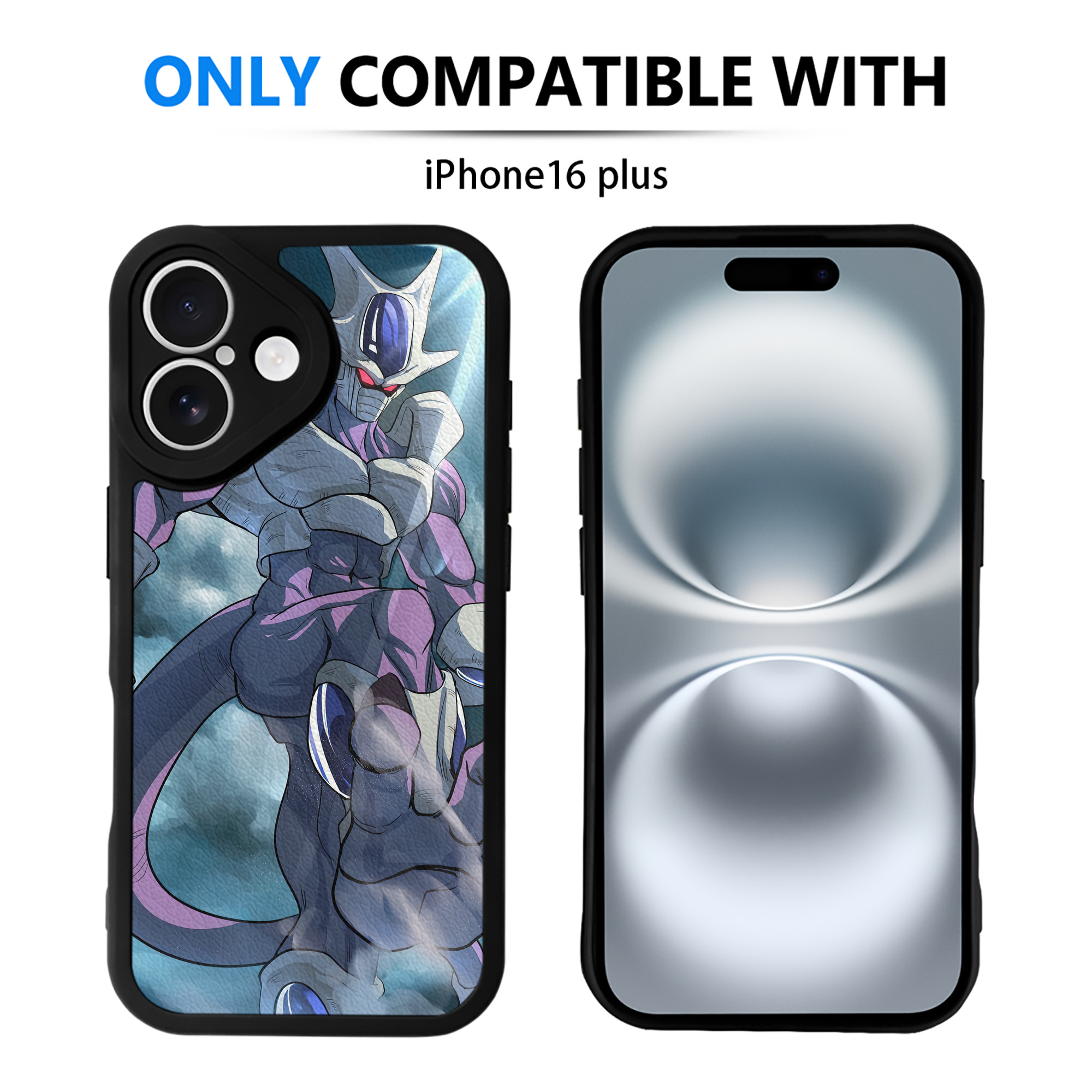 （画像用） ドラゴンボール DRAGON BALL 【iPhone 16シリーズ対応】シリコンスマホケース（レザー調） 材質：シリコン